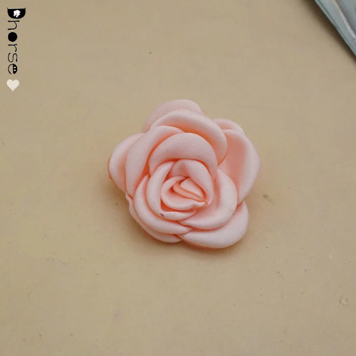 silk flowers for making hair clips