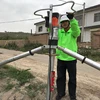 Electric earth driver