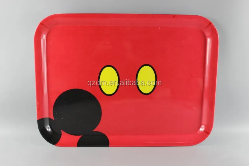 40X30CM Melamine Rectangle Tray , Serving Tray