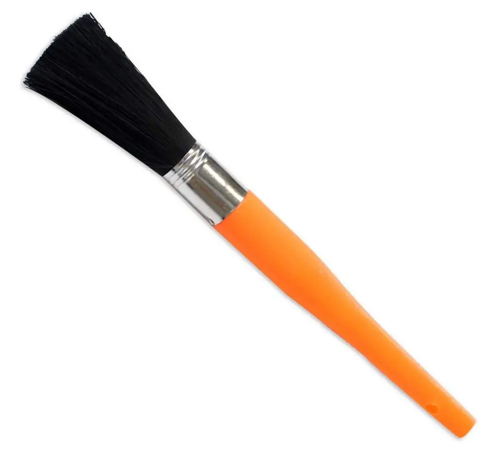 Black Brush Body and White Bristles with Aluminum Back and Handle Stainless Steel /& Nylon Bristles Mixed Curved Pooline 18 Inch Pool Brush