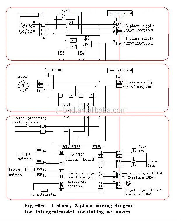 Actuator Wiring Diagram from sc01.alicdn.com