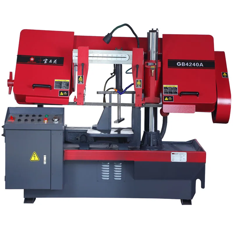 
GB4240 Double column horizontal metal band saw 