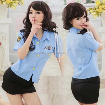 Sexy Airline Pilot Uniform Costume Adult Bedroom Flight Attendant Outfit Fancy Dress Qawc 2565 Buy Airline Pilot Uniform Pilot Uniform Women Pilot