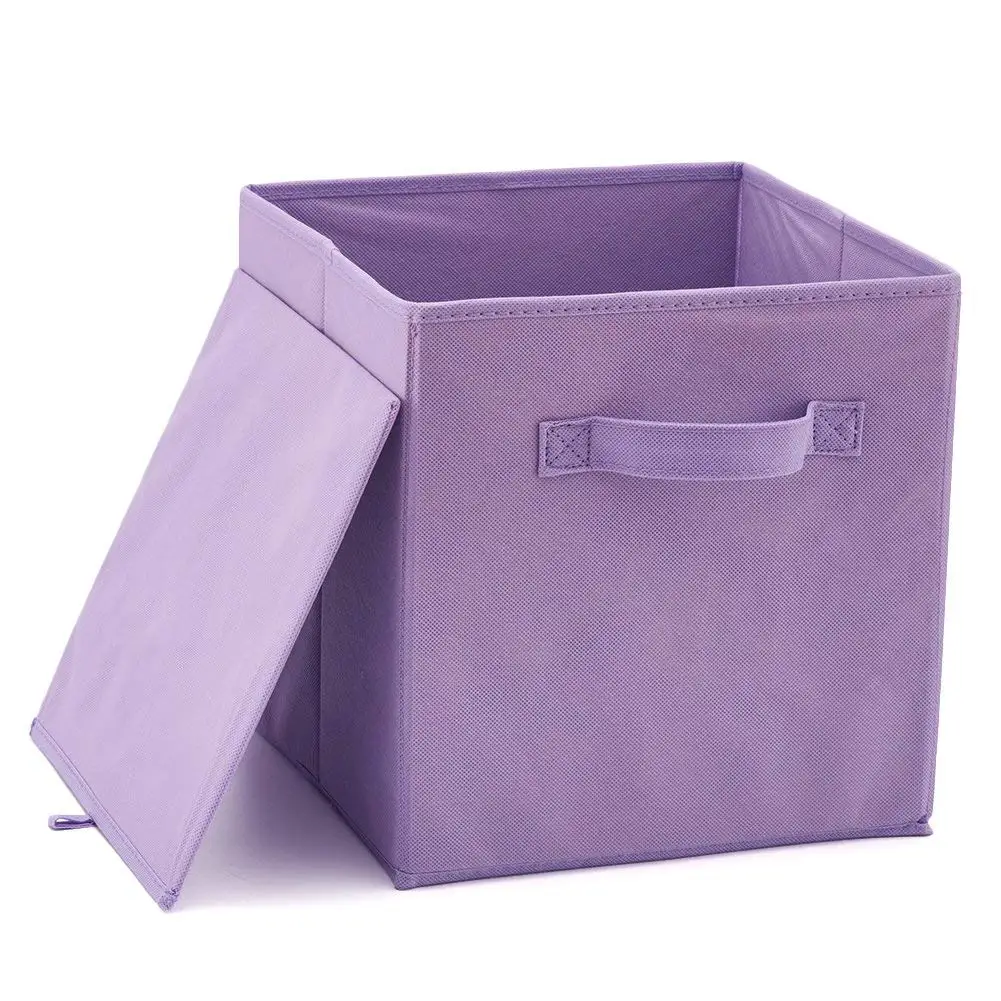 Cute Cube Foldable Fabric Toy Storage Boxes Buy Cute Storage Boxes