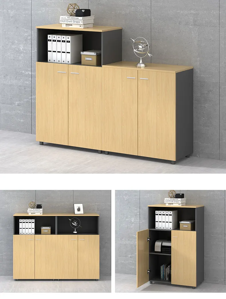 Modern office furniture wooden office cabinet file cabinet