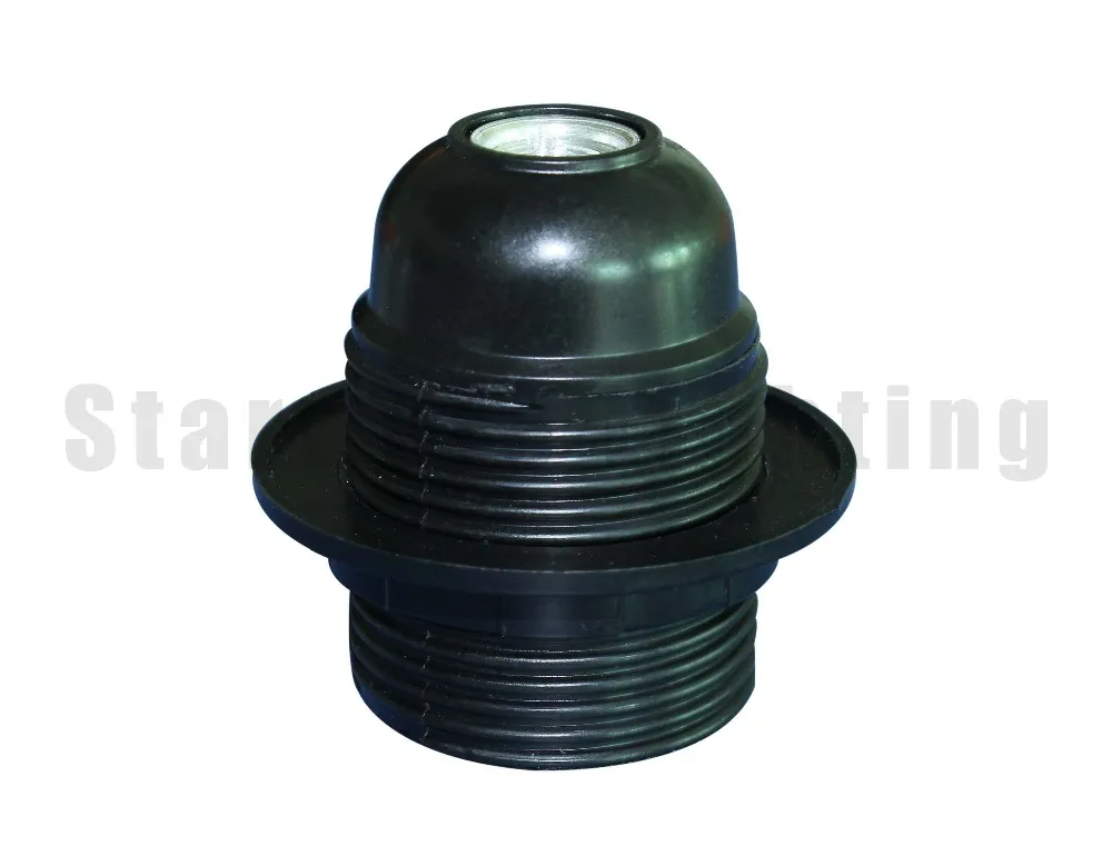 E27 Bakelite Lampholder Copper Bronze Color Lamp Socket Metal Nipple