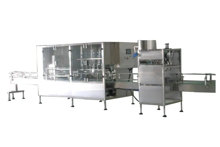 fully automatic piston type 3-5 liter bottle water filling machine for for sale