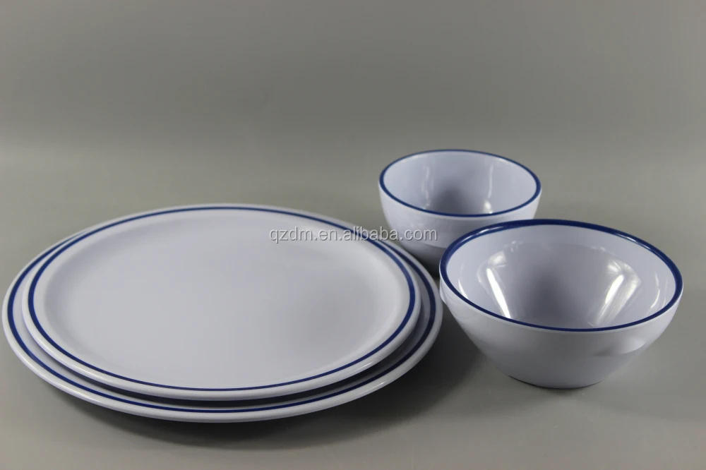 Modern Melamine Dinner Set Of 3 Pieces