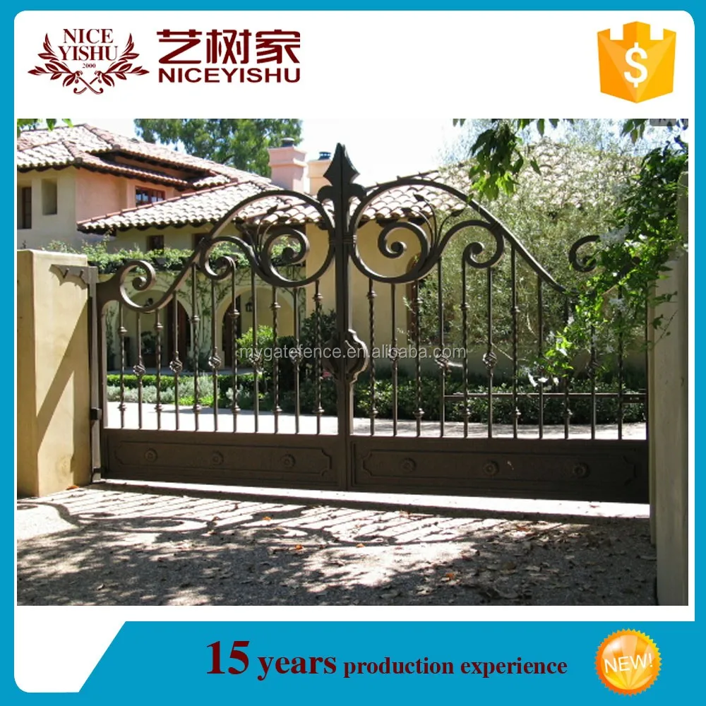 Exterior House Gate Design,Philippines Gate And Fences,Wrought Iron