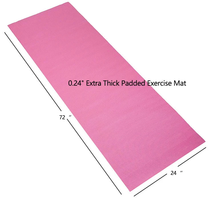 Factory Direct Supply Thick Pvc Yoga Mat 1020mm Nbr 8mm Tpe 10mm Eva