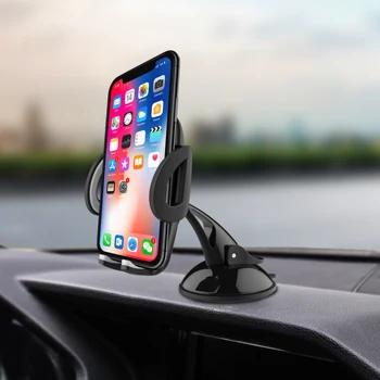 Car Dashboard Phone Holder With Sticky Strong Suction Cup Cell Phone ...