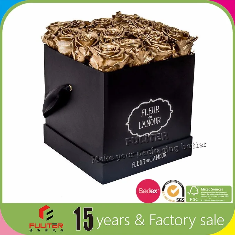 Wholesale Custom Clear Plastic Flower Box For Fresh Cut Rose Buy