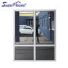 Miami-Dade County Approved Hurricane Certificated Storefront Fixed Aluminium Window
