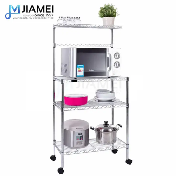Portable Kitchen Microwave Oven Rack