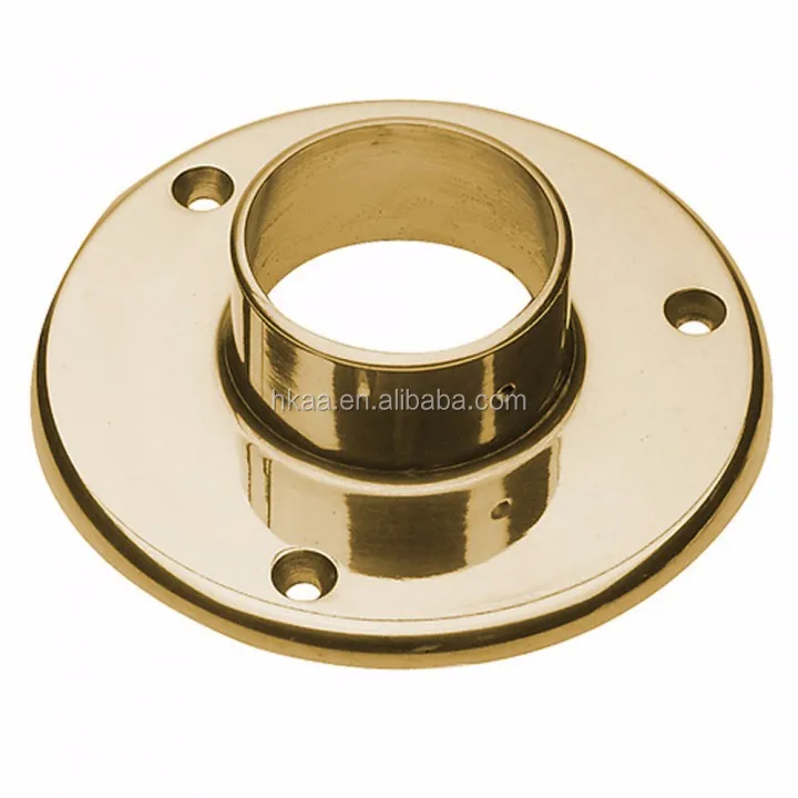 Stainless Steel Long Neck Floor Flange For Terminal Posts Buy Handrail Floor Flangewall Floor