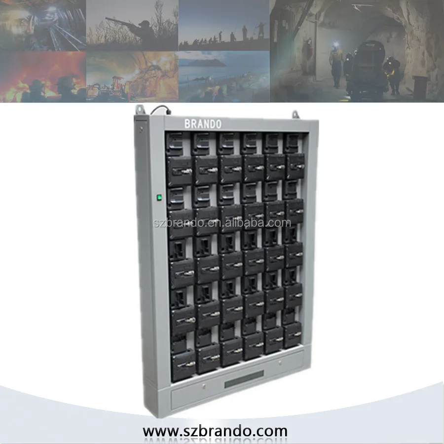 BRANDO BO-CR-30 30units single side with lockers convenient for charging Charger Rack