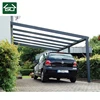 Durable polycarbonate canopy aluminum carports garages with polycarbonate roof