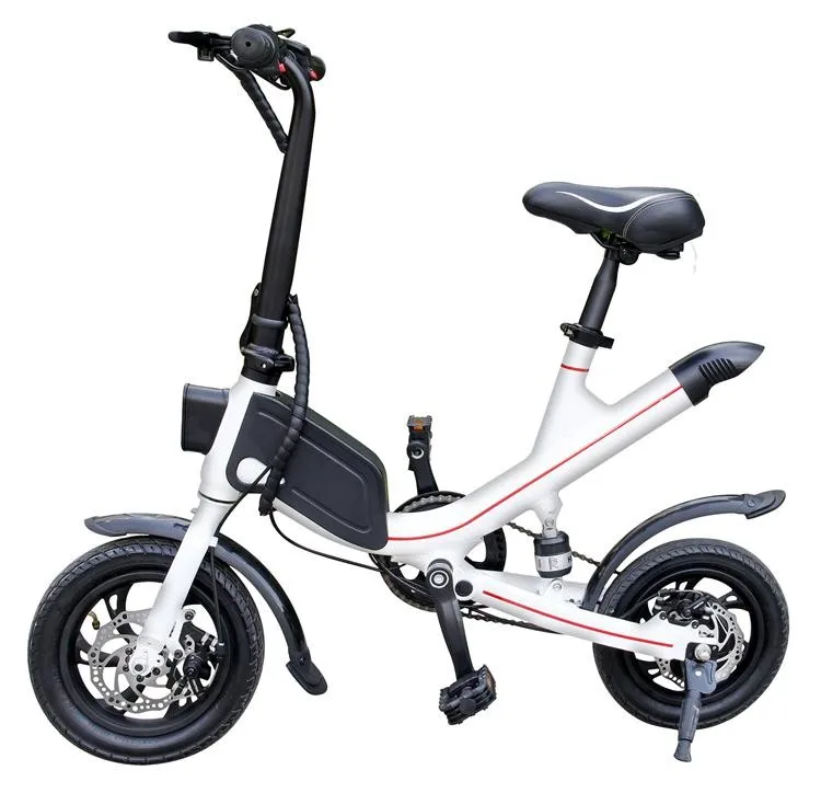 12 Inch E Bike Mini Electric Bicycle Small Wheel Folding Electric Bike
