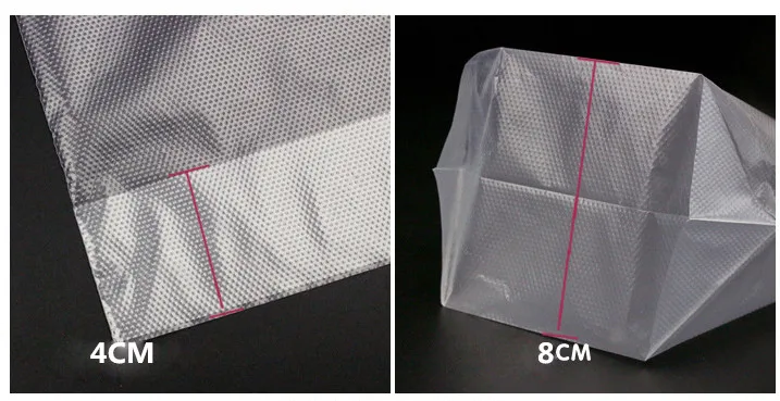 disposable packing plastic bags with handle for milk and coffee