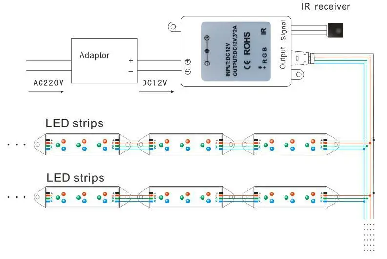 Led amplifier схема подключения