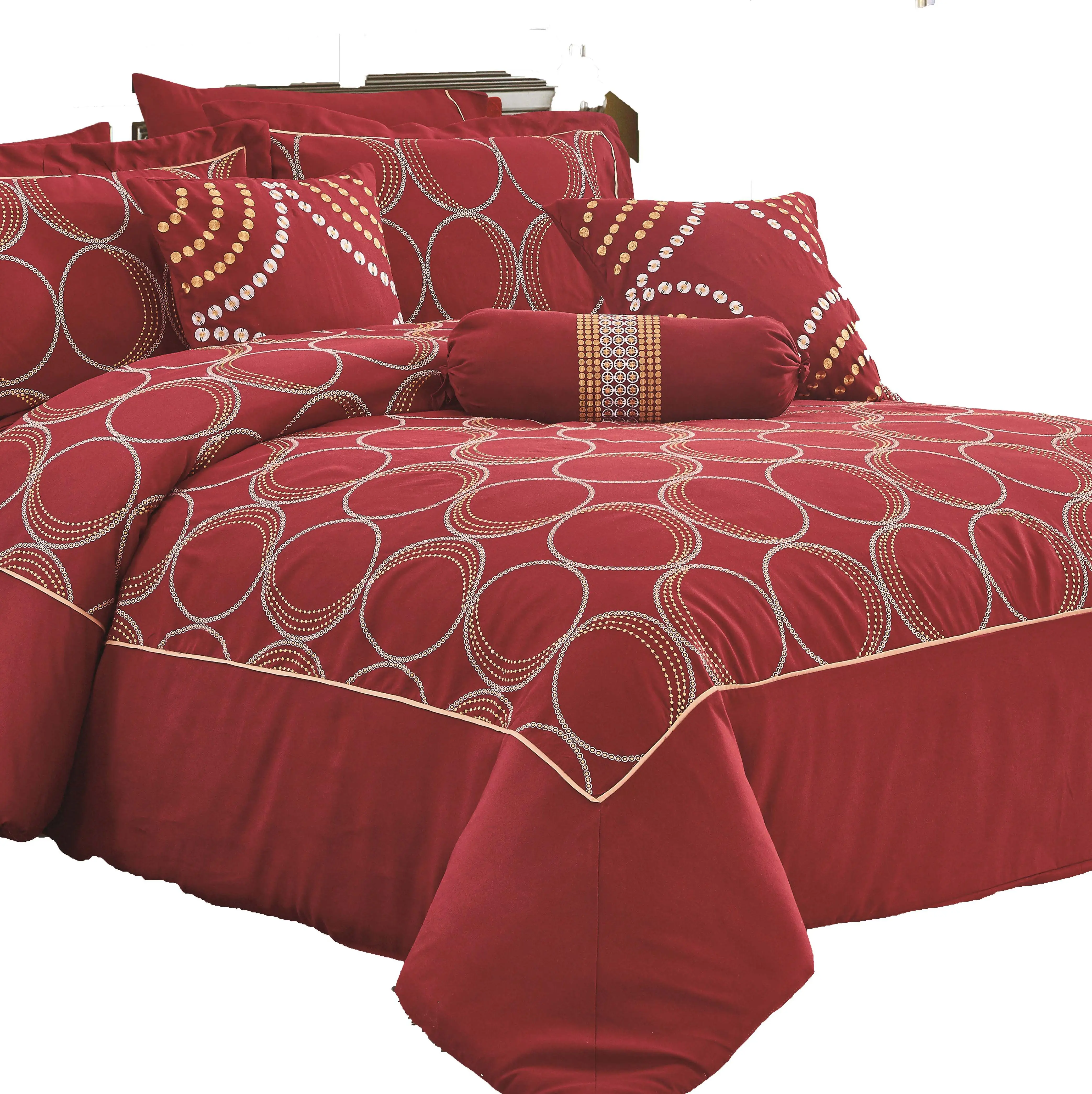 Luxury Embroidery Wedding Comforter Set Home Bed In A Bag Sets Product On Alibaba