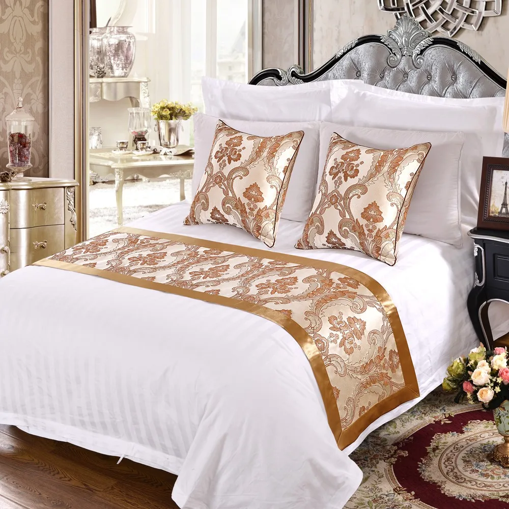 2017 Latest Hotel Designs Luxury King Size Jacquard Star Hotel Bed