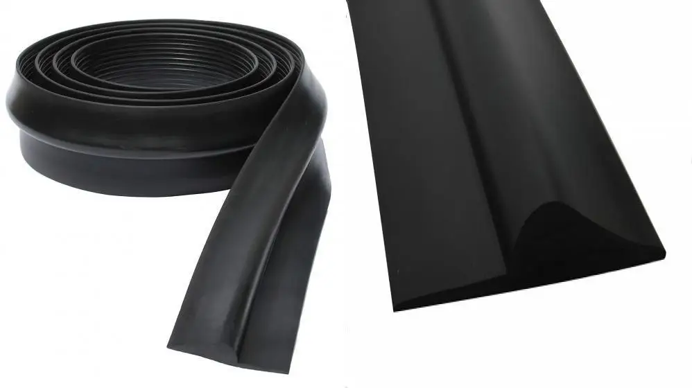 Universal Garage Door Threshold Seal Weather Stripping 11/16 Inch Thick