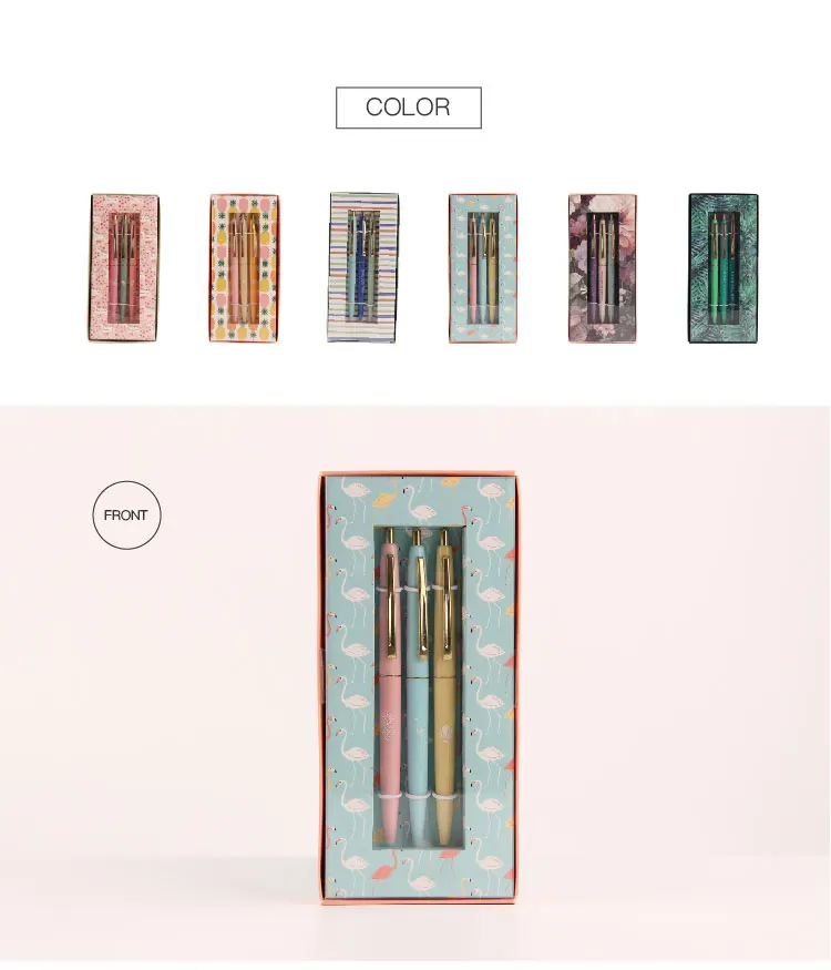 Customized Promotional Boxed 3 Cheap Pen Gift Set/ballpoint Pen Buy