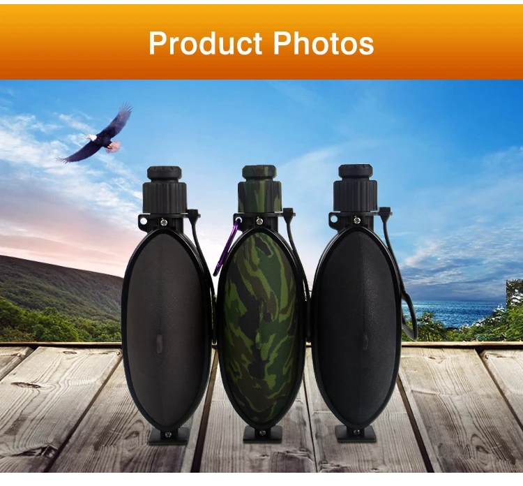 Yuan Feng SH-07 580ml Food Grade Silicone Military Kettle Foldable Outdoor Water Bottle with Compass 13