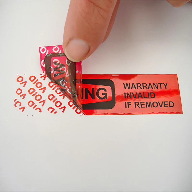 Warranty Sticker Void If Tampered Seal Broken Label Sticker Buy Adhesive Custom Printing