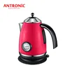 Antronic 1850-2200W 1.7L S/S orange Electric Kettle with zinc alloy handle