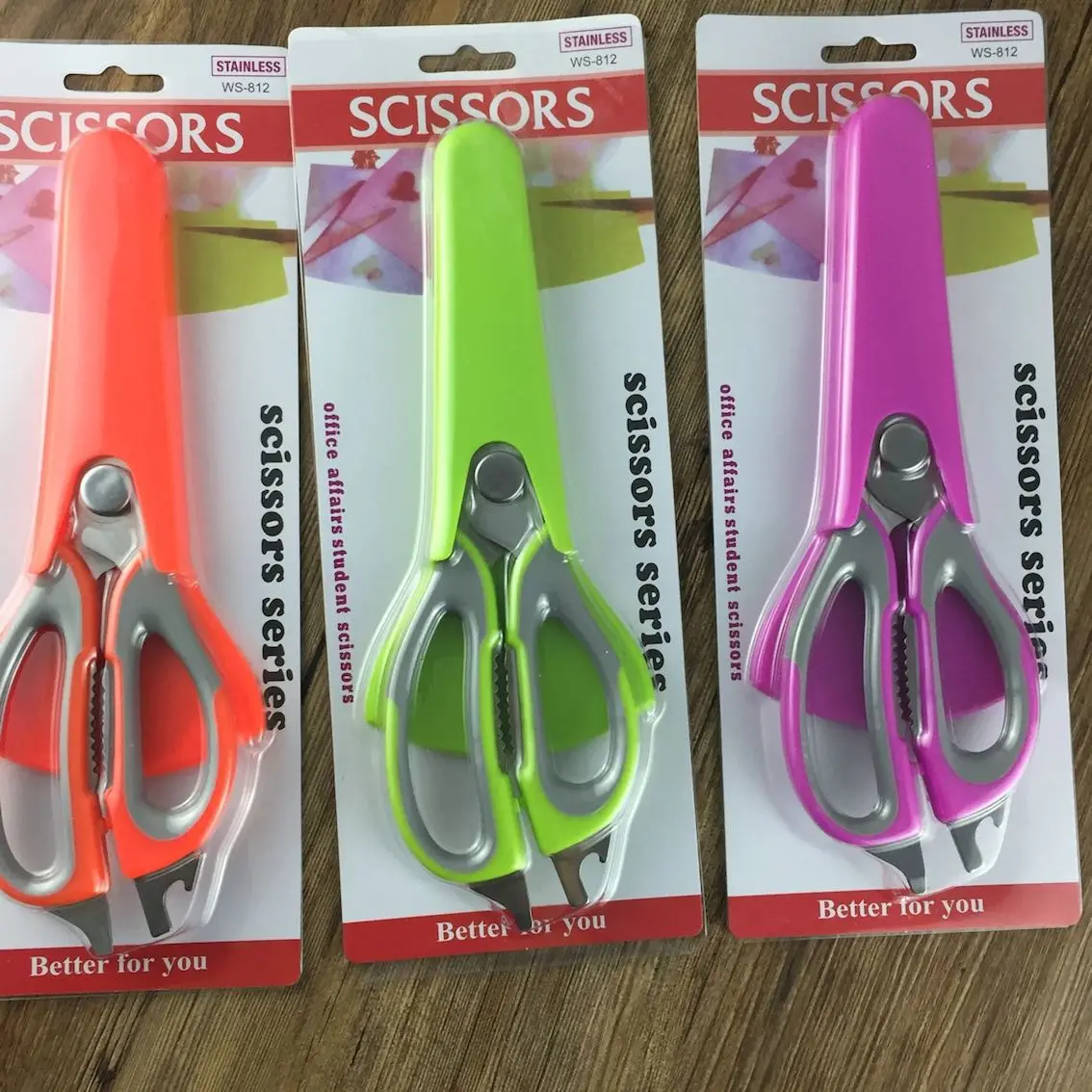 Existing Stainless Steel Kitchen Scissors With Holder