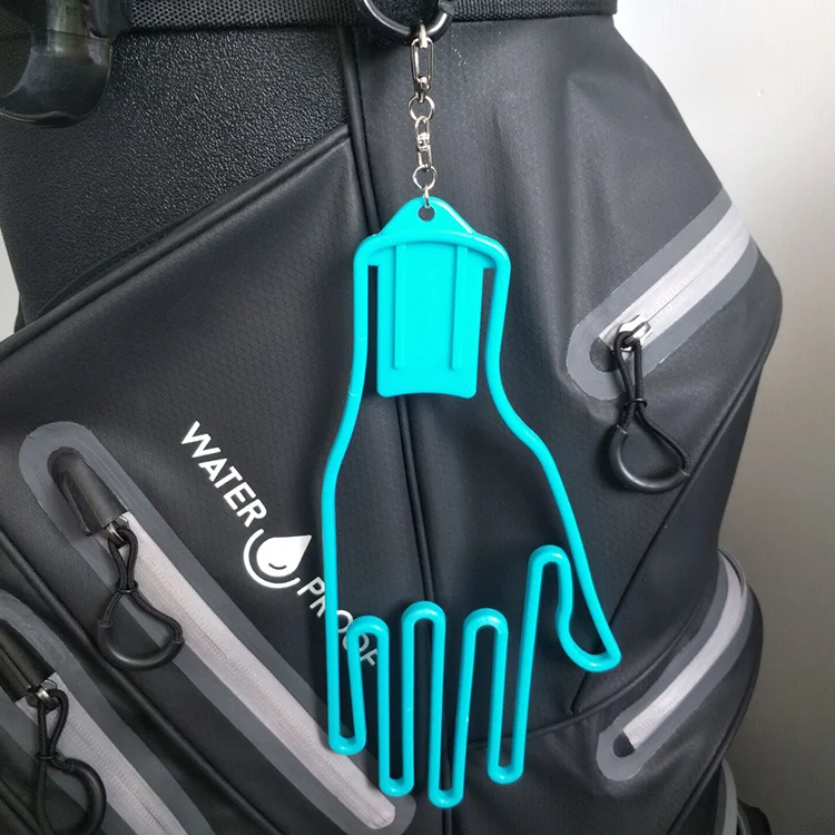 Multicolor Outdoor Sport Golf Glove Dryer Golf Glove Plastic Hanger