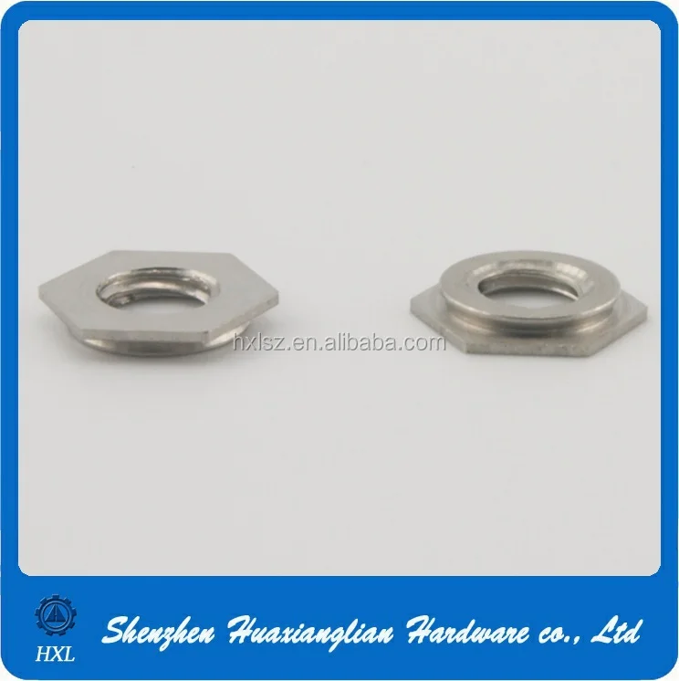 M3 M4 M5 M6 Stainless Steel Round Self Clinching Press Nuts Fasteners
