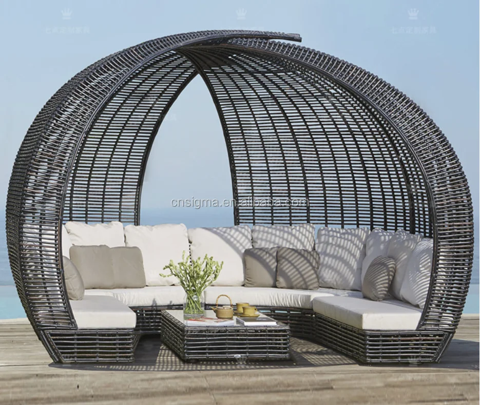 Luxury Outdoor Garden Daybed Waterproof Outdoor Canopy Daybed Buy Canopy Daybed Waterproof Outdoor Daybed Sleeping Pod Bed Product On Alibaba Com