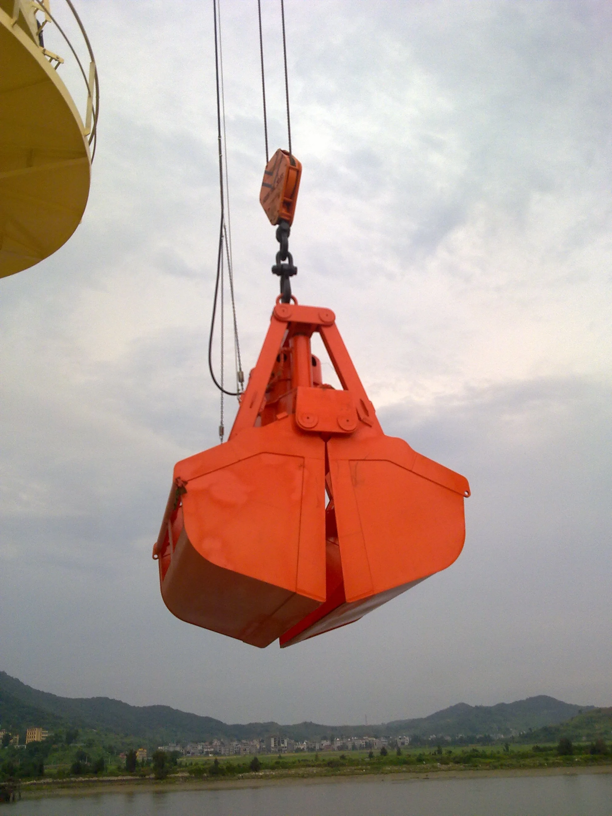 maxtech 电动液压翻盖马达抓斗船用抓斗