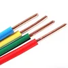 Yellow and green PVC insulation single core earth grounding cable 10mm