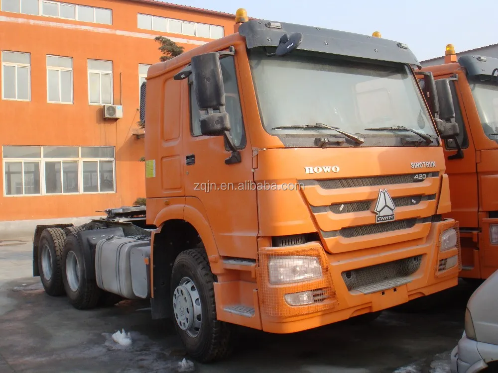 Sinotruk Big Power T7h Truck With Man Engine Used China Trucks For Sale
