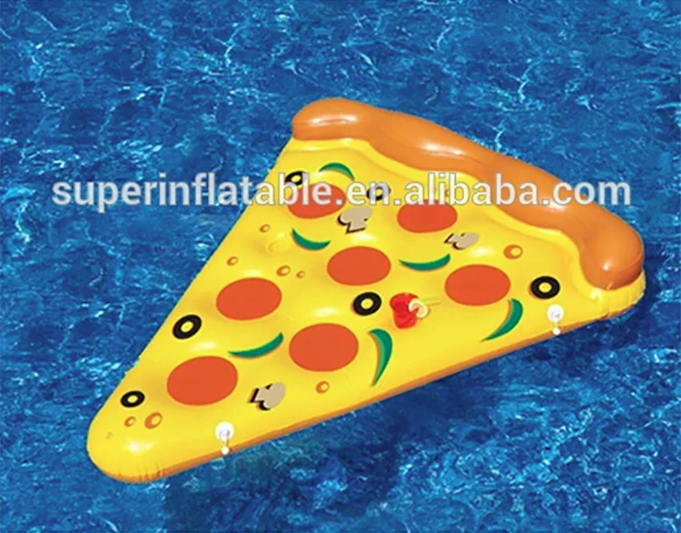 giant pizza float