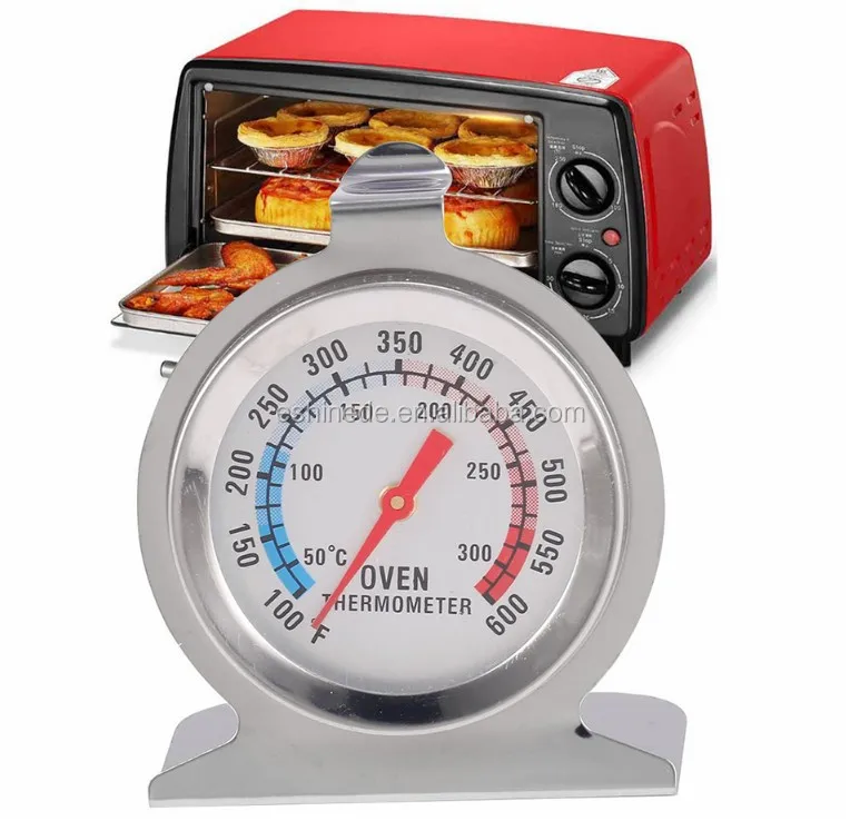 New Food Meat Temperature Stand Up Dial Oven Thermometer Stainless