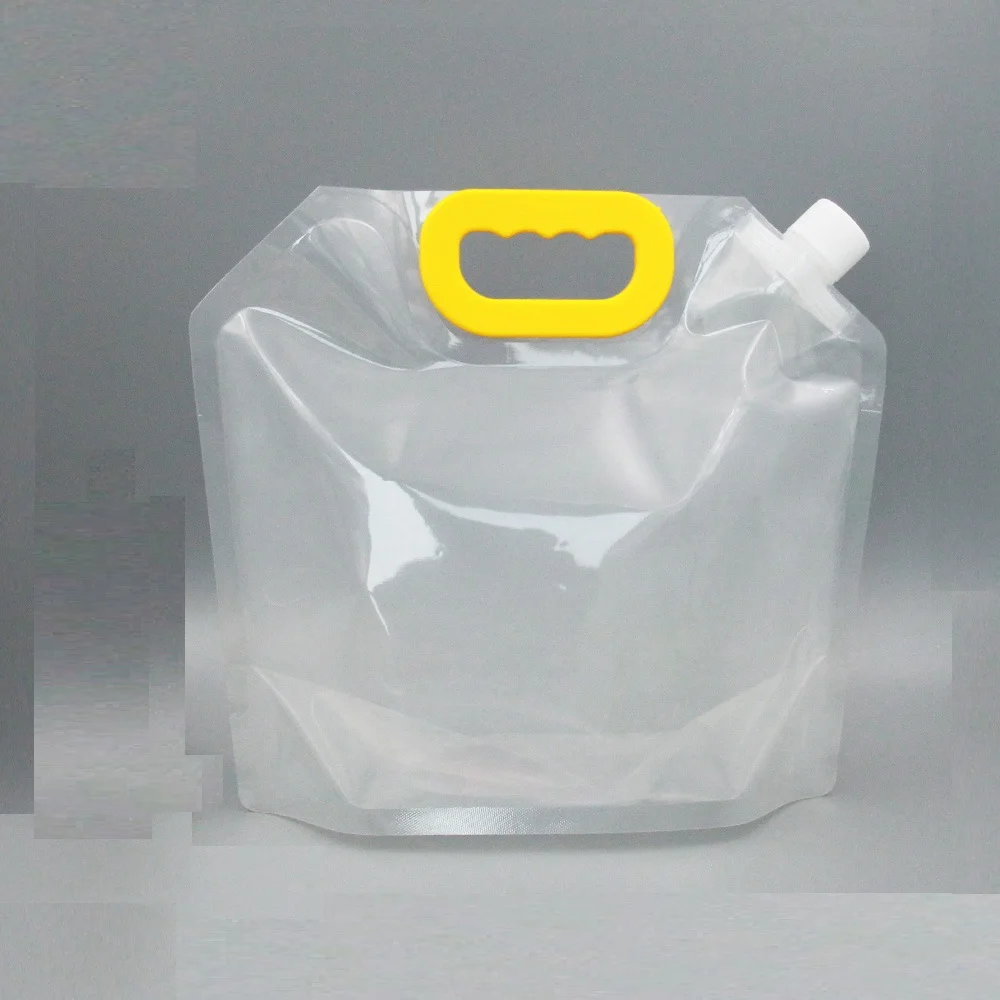 Wholesale High Quality Plastic Water Bag Spout Pouch 5l Liquid Doypack