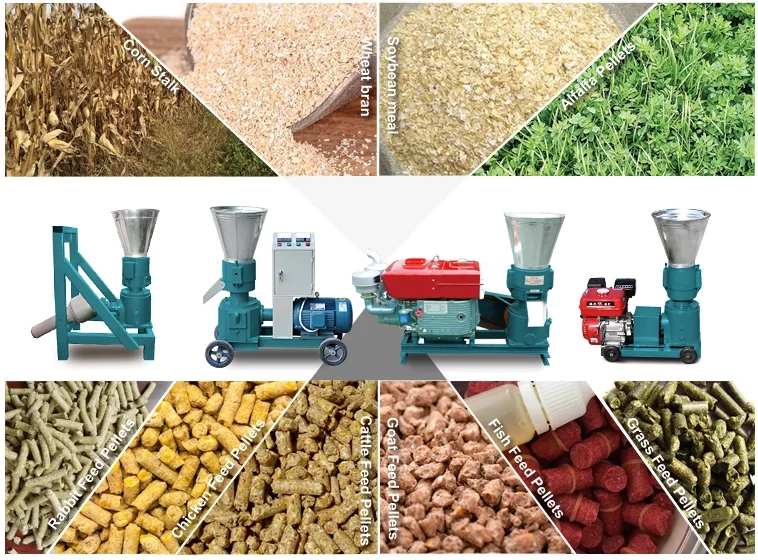 Animal Feed Production Line/ Animal Feedstuff Pellet Machine Buy