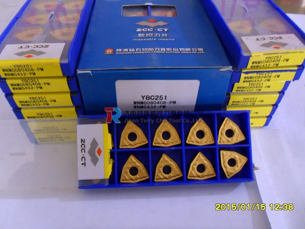 ZCCCT original high hardness CNC milling inserts APKT11T316-PM YBG202