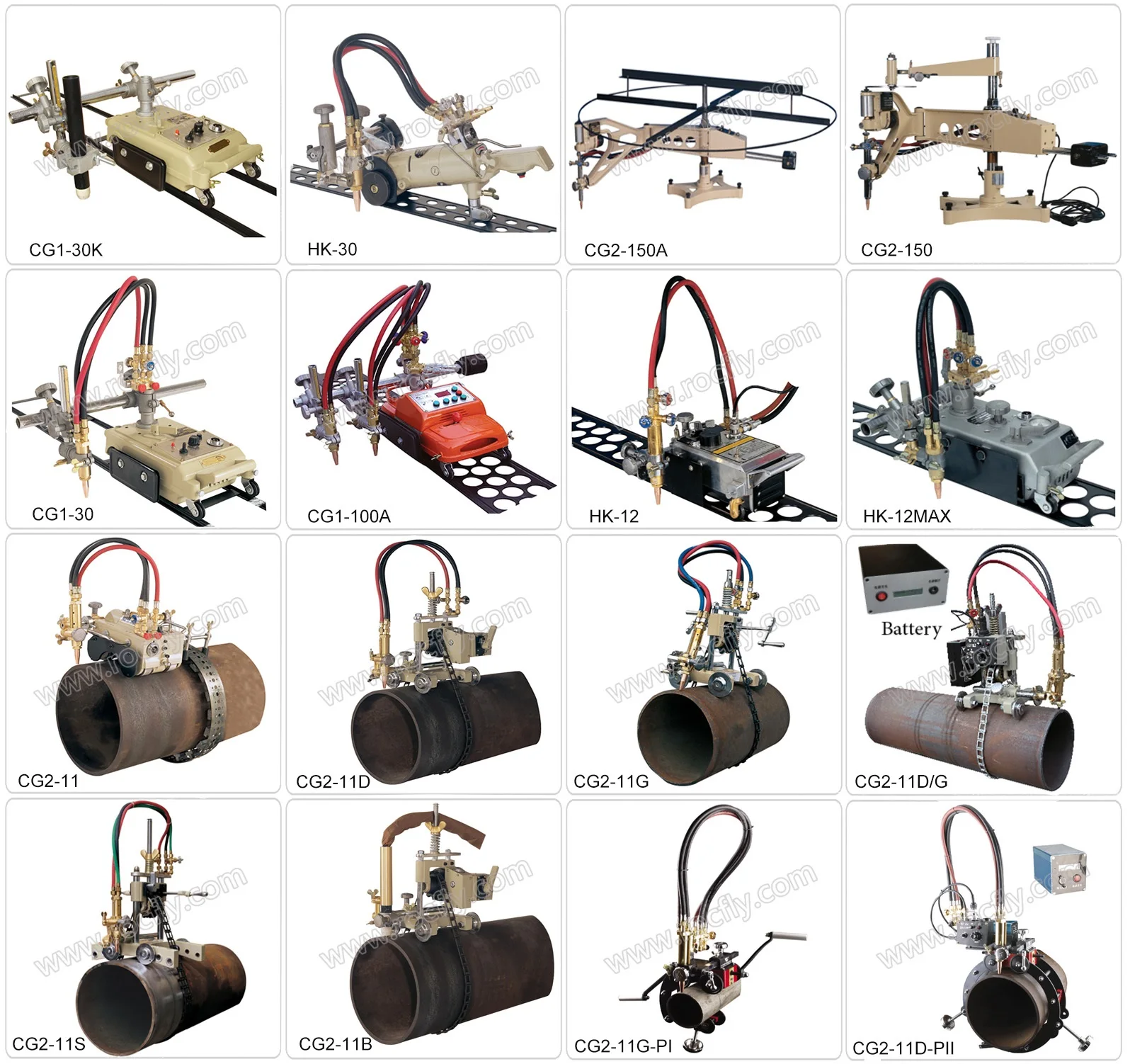 CG2-11S Big Hand Pipe Gas Cutting Machine In China