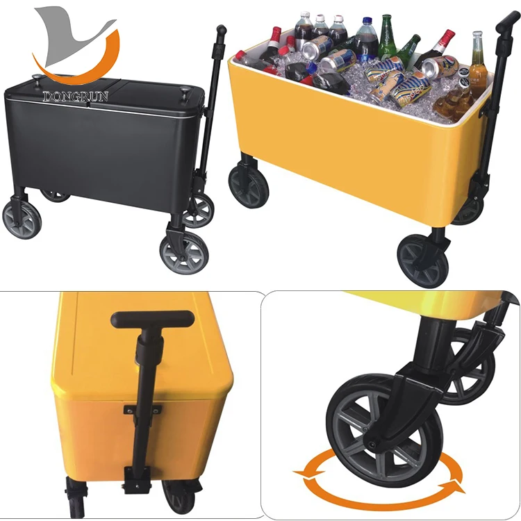 Rolling Ice Cooler,Cart Stainless Steel Outdoor Cooler Buy Rolling