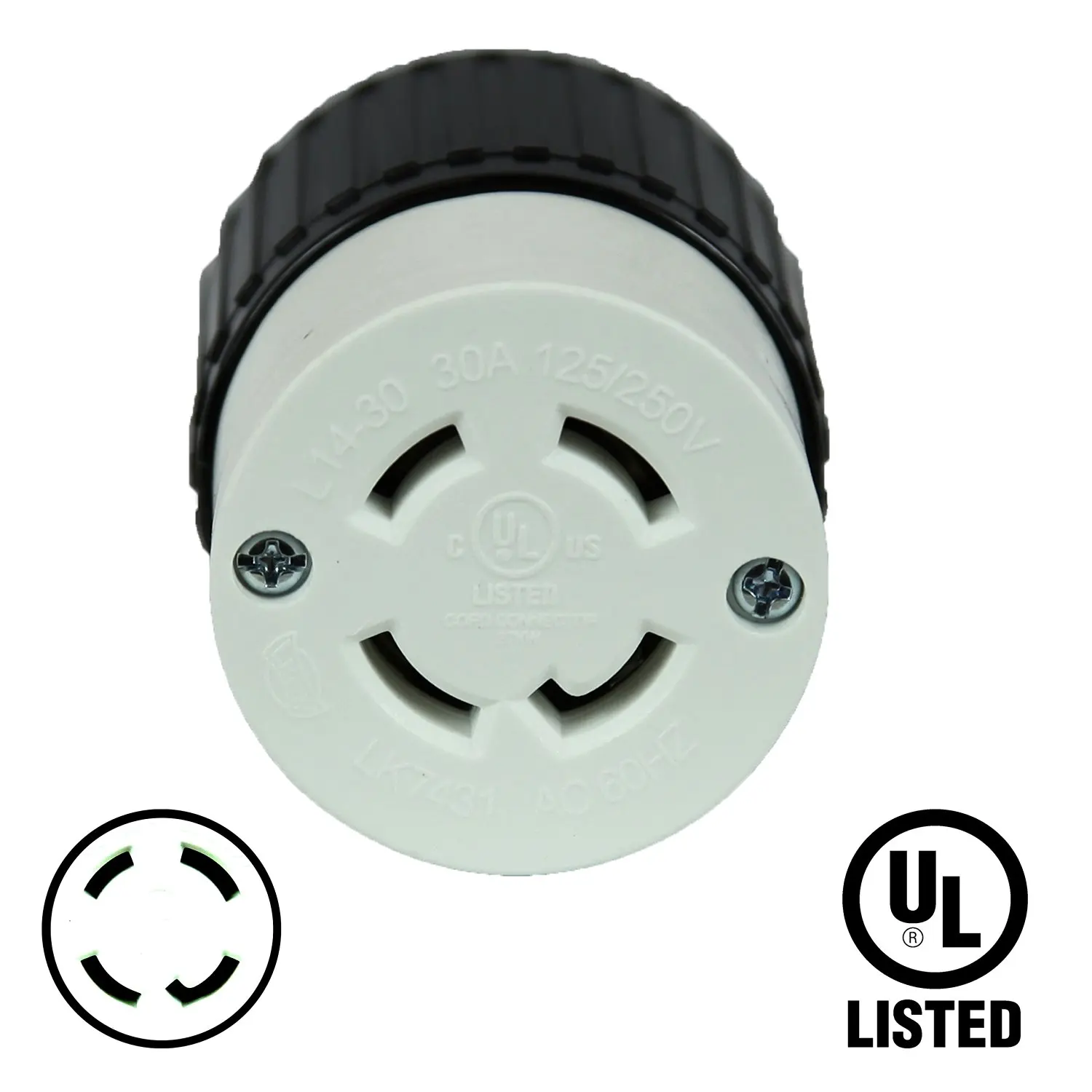 Buy Enerlites 30 Amp 125 250 Volt Electrical Dryer Outlet