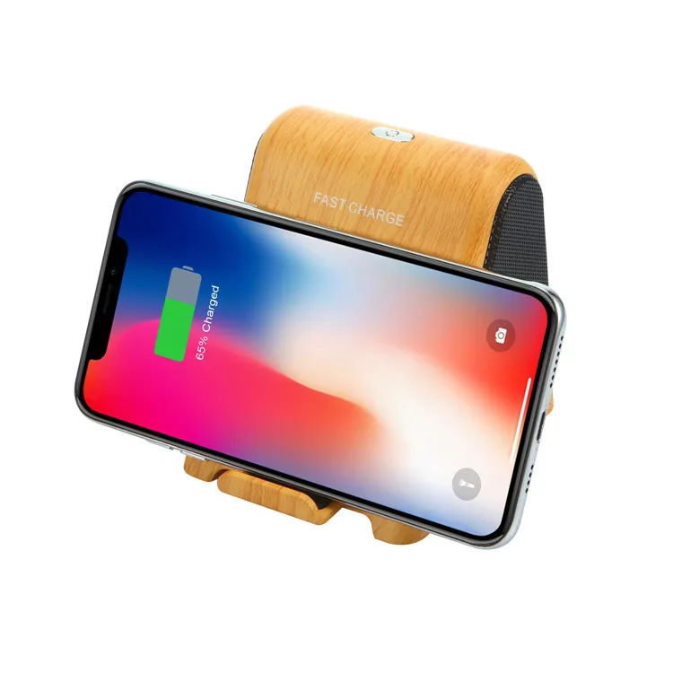 Hot sale mini portable stereo subwoofer wireless wood grain speaker - ANKUX.COM