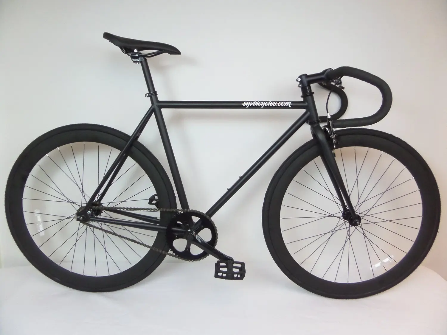 fixie black matte