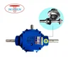 Factory Price Hollow Shafts Right Angle Worm 1:1 Metric Gearbox