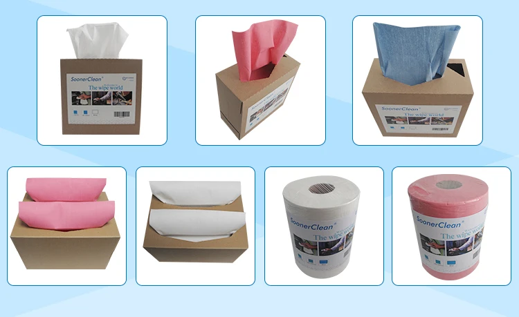 Spunlace Nonwoven SGS Test Optical Cleaning Paper